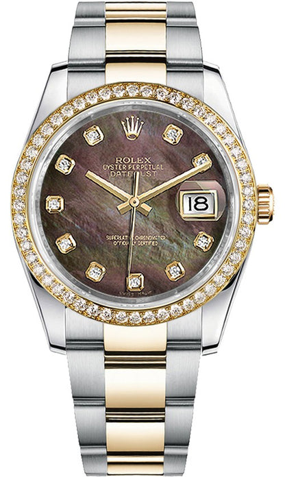 Rolex Datejust 36 Women's Pearl Watch 116243-0037