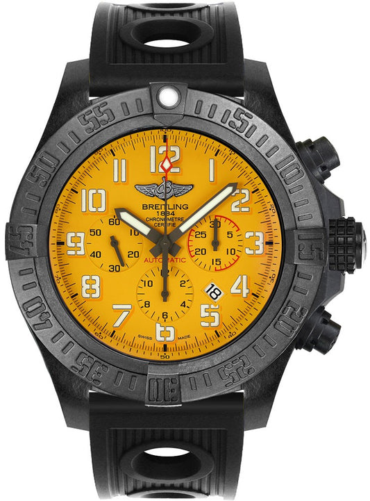 Breitling Avenger Hurricane Yellow Dial Men's Watch XB0170E4/I533-201S