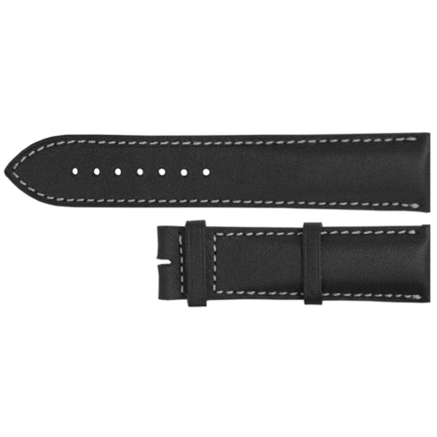 Longines 21mm Black Leather Strap L682124852