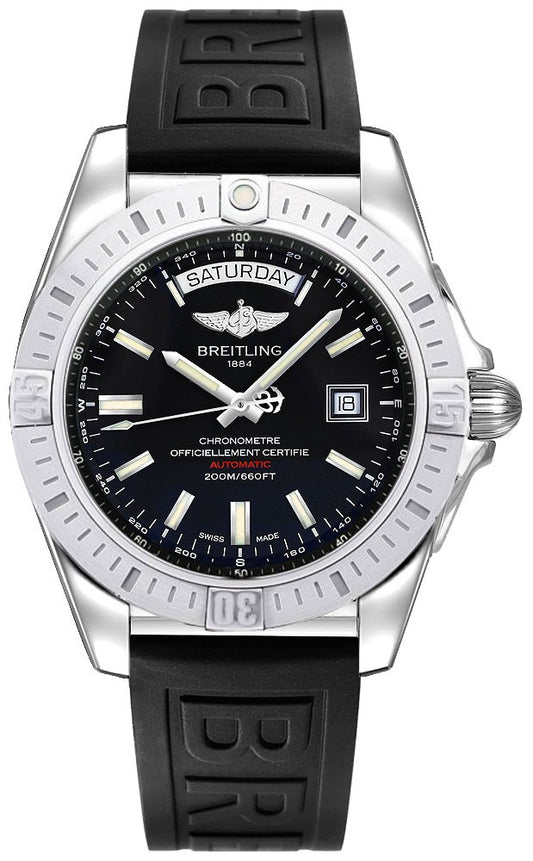 Breitling Galactic 44mm Day Date Men's Watch A453201A/BG10-153S