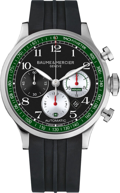 Baume & Mercier Capeland Steel "Limited Topos" Chronograph Men's Watch 10304