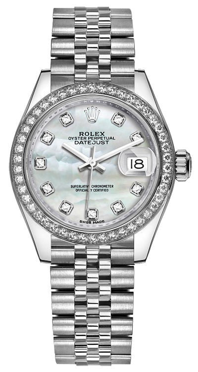 Rolex Lady-Datejust 28 Diamond Women's Watch 279384RBR-0011