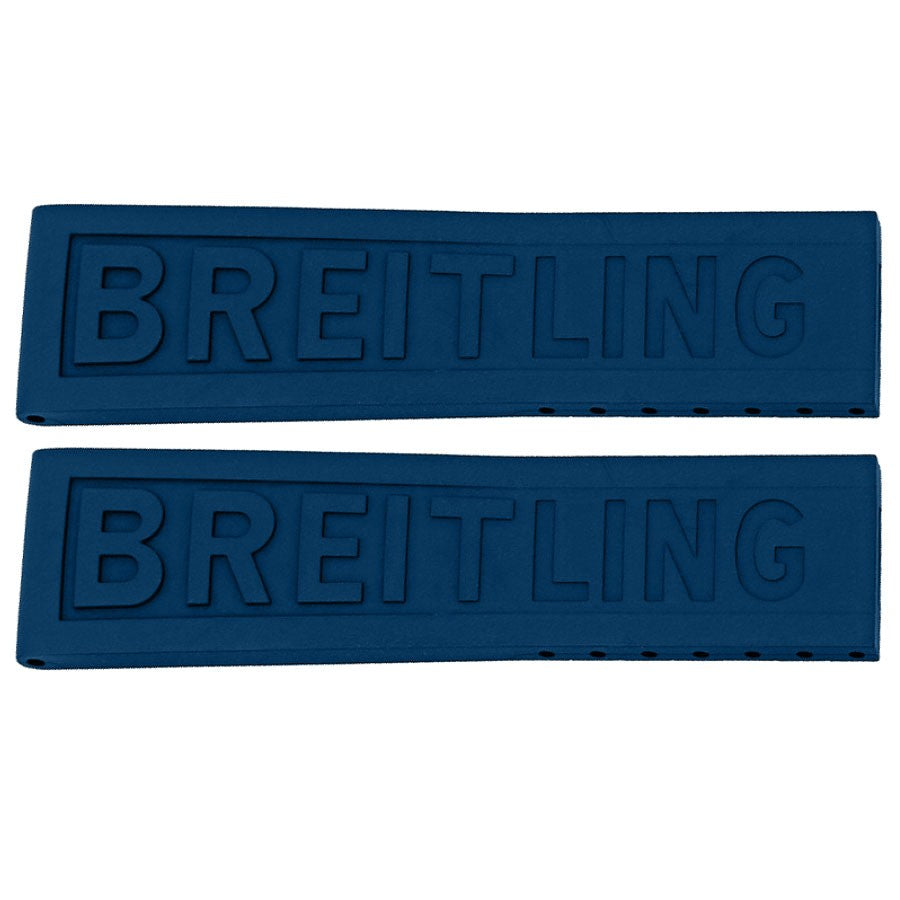 Breitling Diver Pro III 22mm Blue Rubber Strap 157S