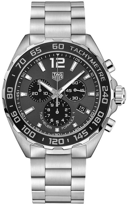 Tag Heuer Formula 1 Anthracite Grey Dial 43mm Men's Watch CAZ1011.BA0842