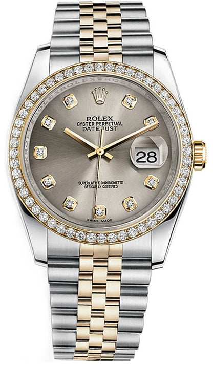 Rolex Datejust 36 Diamond Watch 116243-0023