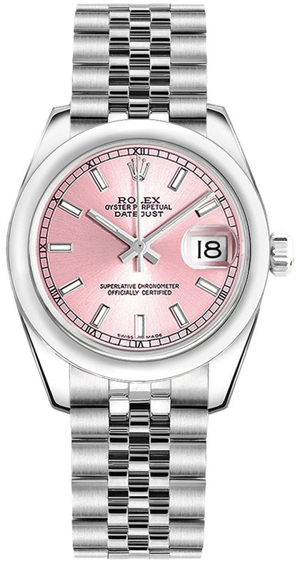 Rolex Datejust 31 Pink Dial Ladies Watch 178240