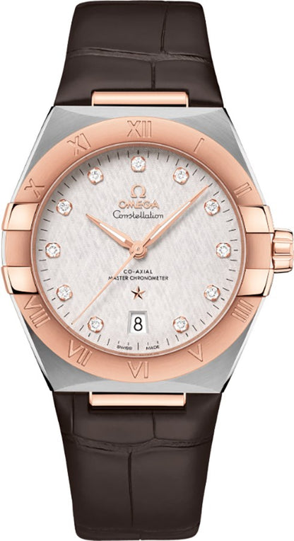 Omega Constellation Diamond Hour Markers Men's Watch 131.23.39.20.52.001