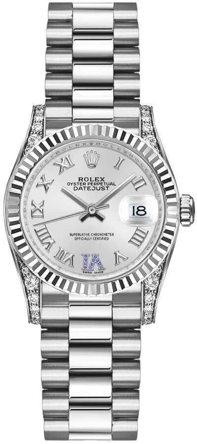 Rolex Datejust 26 Sapphire with Diamonds Women's Watch 179239