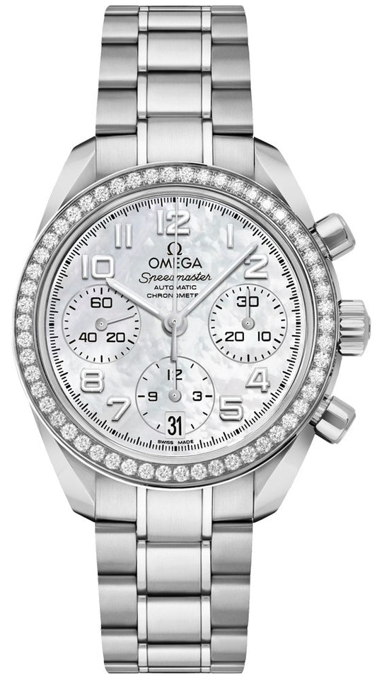 Omega Speedmaster Diamonds 38mm Ladies Watch 324.15.38.40.05.001