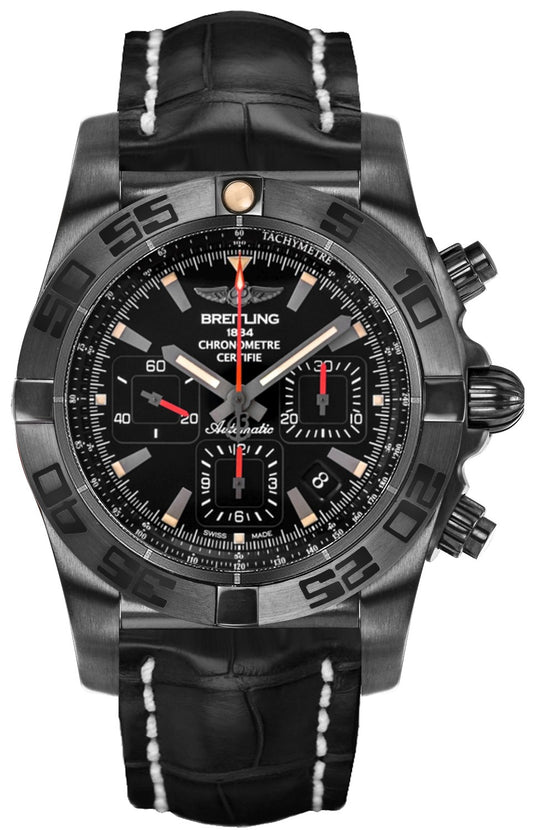 Breitling Chronomat 44 Blacksteel Men's Watch MB0111C3/BE35-744P