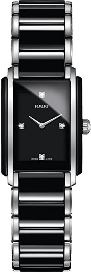 Rado Integral Diamonds Black 22.7mm Quartz Women's Watch R20613712