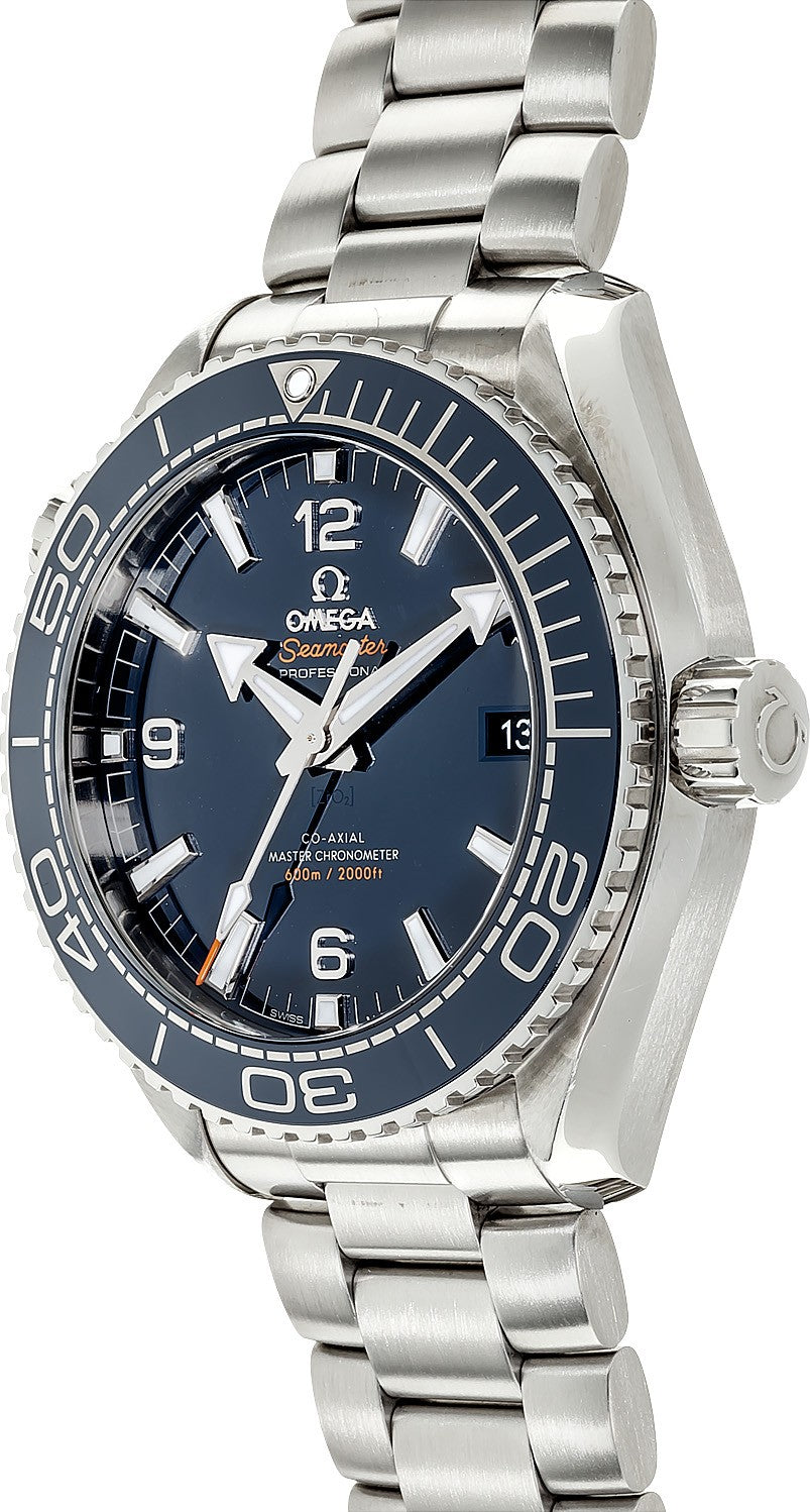 Omega Seamaster Planet Ocean 43.5mm Blue Dial Men's Watch 215.30.44.21.03.001