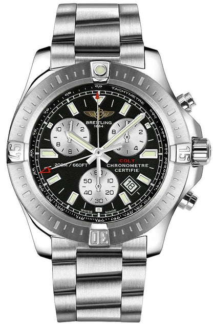 Breitling Colt Chronograph 44mm Steel Men's Watch A73388111B1A1