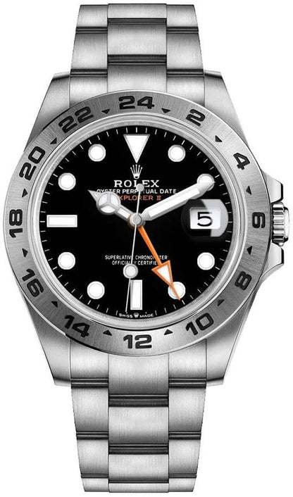 Rolex Explorer II 42mm Black Dial Oystersteel Men's Watch M226570-0002