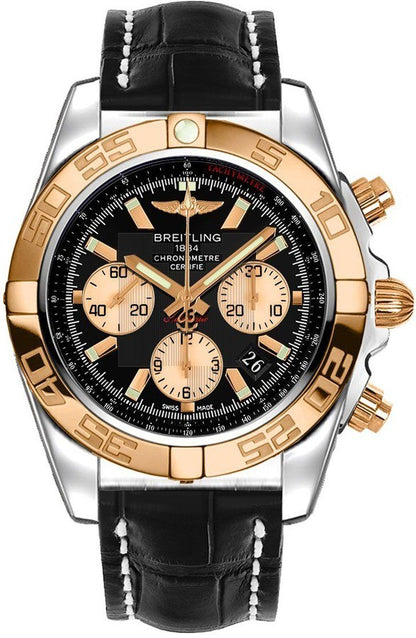 Breitling Chronomat 44 Rose Gold & Steel Men's Watch CB0110121B1P2