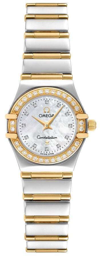 Omega Constellation '95 Diamond Bezel Women's Watch 1267.75.00