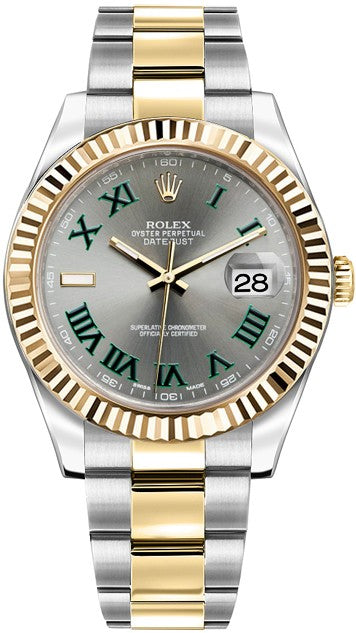 Rolex Datejust II 41 Automatic Gold & Steel Men's Watch 116333-0001