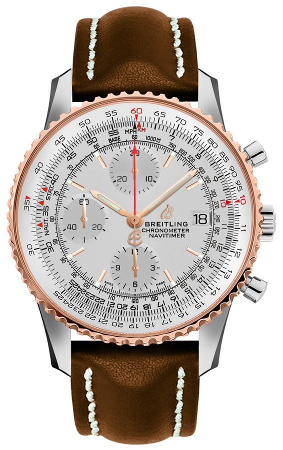 Breitling Navitimer Chronograph 41 Silver Dial Men's Watch U13324211G1X1