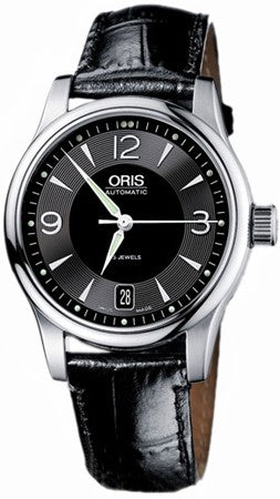 Oris Classic Date Black Dial 73375784064LS