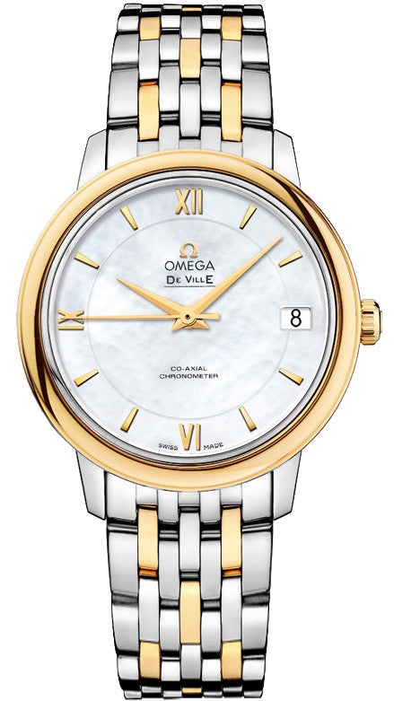 Omega De Ville Prestige Gold & Steel Women's Watch 424.20.33.20.05.001