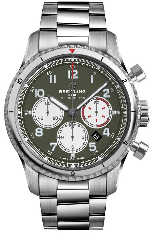 Breitling Aviator 8 Curtiss Warhawk Steel Men's Watch AB01192A1L1A1