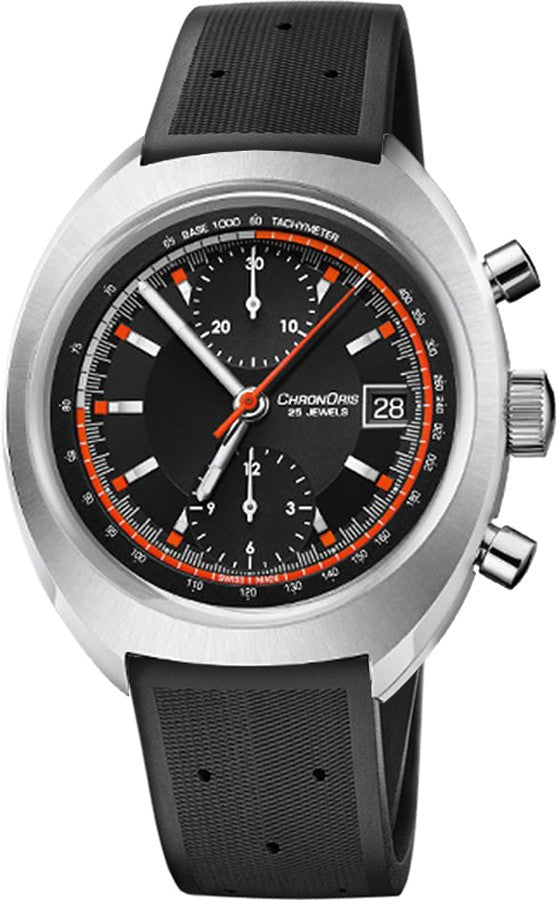 Oris Chronoris Black Dial Limited Edition Men's Watch 67377394034RS