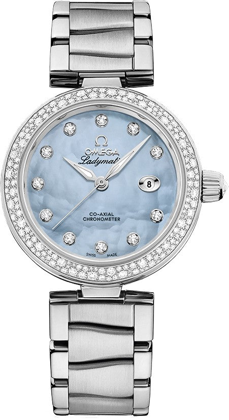 Omega De Ville Ladymatic Diamonds Women's Watch 425.35.34.20.57.003