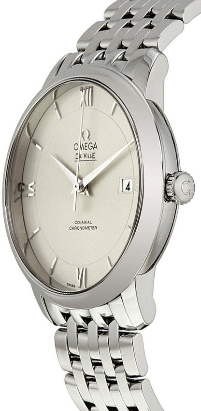 Omega De Ville Prestige Automatic Silver Dial Men's Watch 424.10.40.20.02.003