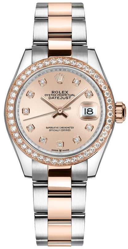 Rolex Datejust 31 Rose Diamonds Women's Watch 278381RBR-0023