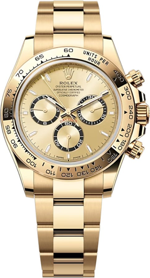 Rolex Cosmograph Daytona Golden Dial Men's Watch 126508-0005