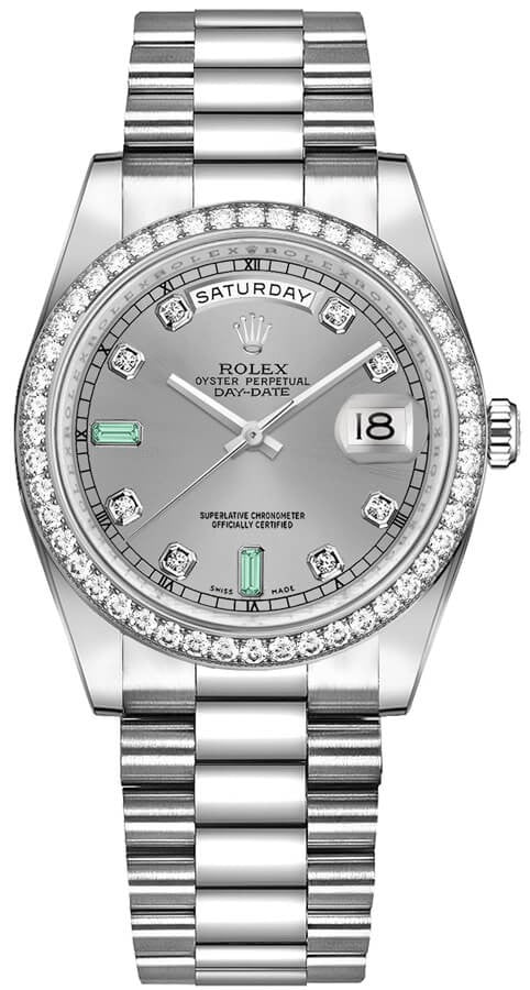 Rolex Day-Date 36 Diamond Watch 118346