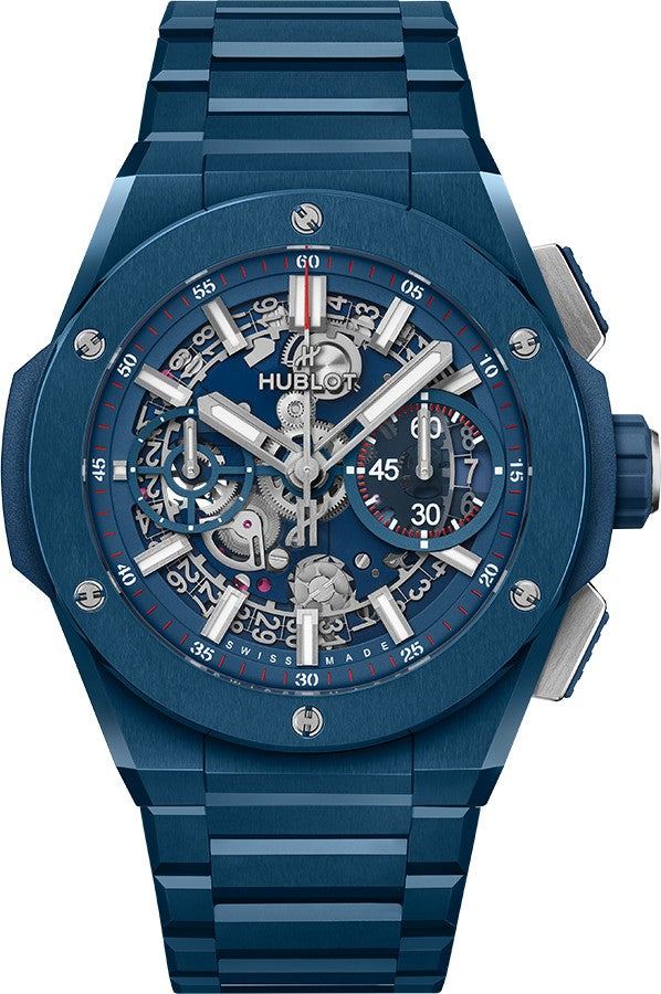 Hublot Big Bang Unico Blue Ceramic Men's Watch 451.EX.5123.EX