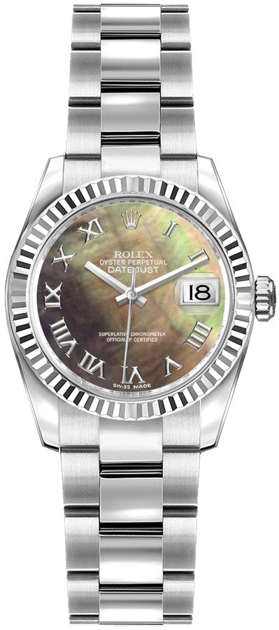 Rolex Lady-Datejust 26 Women's Pearl Watch 179174