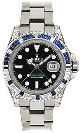 Rolex GMT-Master II Diamond Men's Watch 116759SA