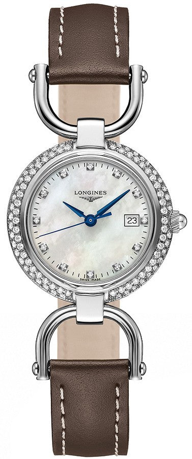 Longines Equestrian Diamond Bezel Women's Watch L6.131.0.89.2