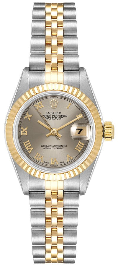 Rolex Lady-Datejust 26 Yellow Gold & Stainless Steel Women's Watch 69173