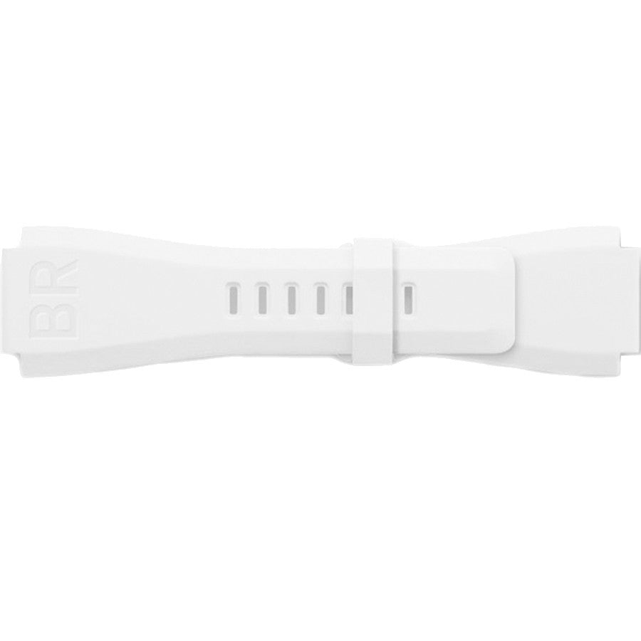 Bell & Ross 24mm White Rubber Strap B-P-019