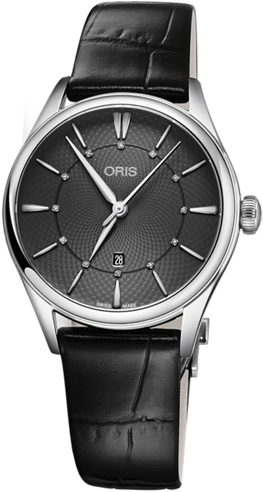 Oris Artelier Date Diamonds Women's Watch 56177244053LS