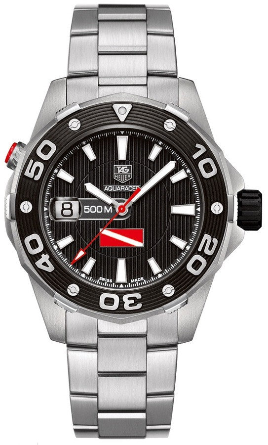 Tag Heuer Aquaracer Black Dial Men's Watch WAJ211A.BA0870