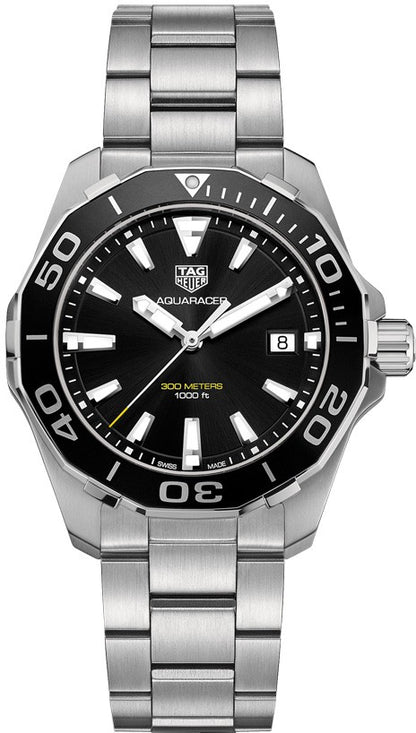 Tag Heuer Aquaracer 41mm Black Dial Men's Watch WAY111A.BA0928