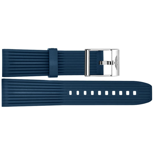 Breitling 24mm Blue Rubber Strap 269S