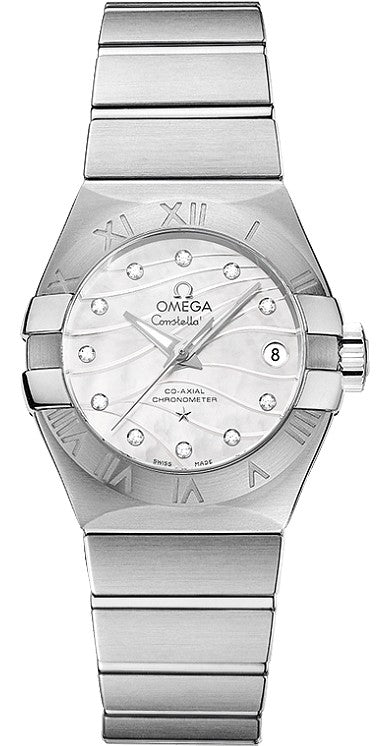 Omega Constellation 27mm Luxury Women's Watch 123.10.27.20.55.002