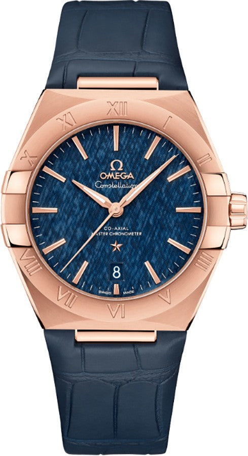 Omega Constellation 18k Rose Gold Men's Watch 131.53.39.20.03.001