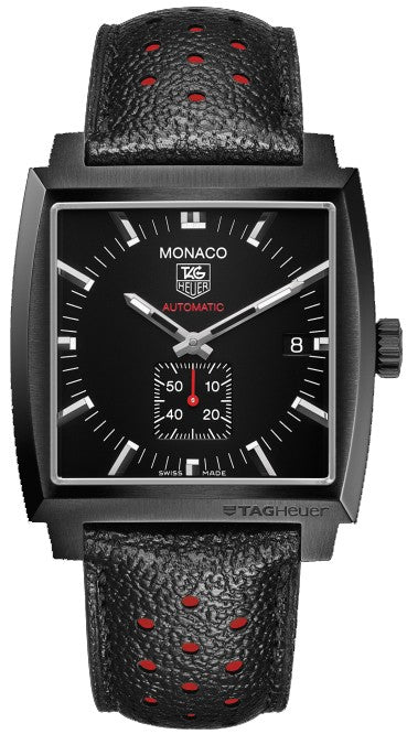 Tag Heuer Monaco Calibre 6 Men's Black Dial Watch WW2119.FC6338