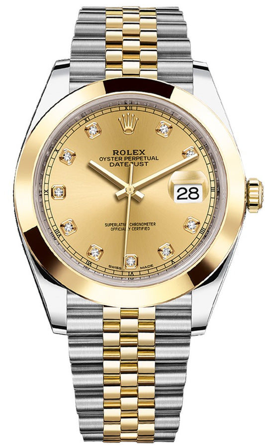 Rolex Datejust 41 Men's Gold & Stainless Steel Watch 126303-0012