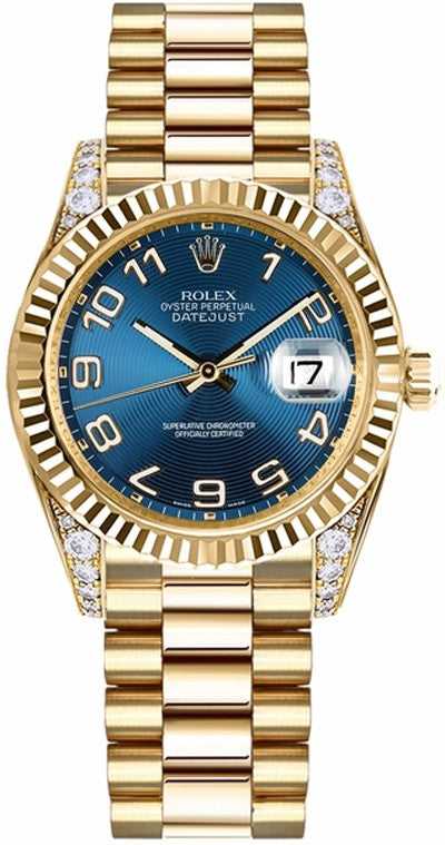 Rolex Datejust 31 Blue Dial Watch 178238