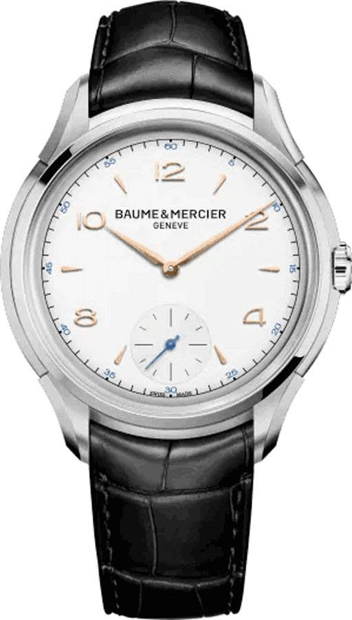 Baume & Mercier Clifton Small Seconds 45mm Steel Men's Watch 10363