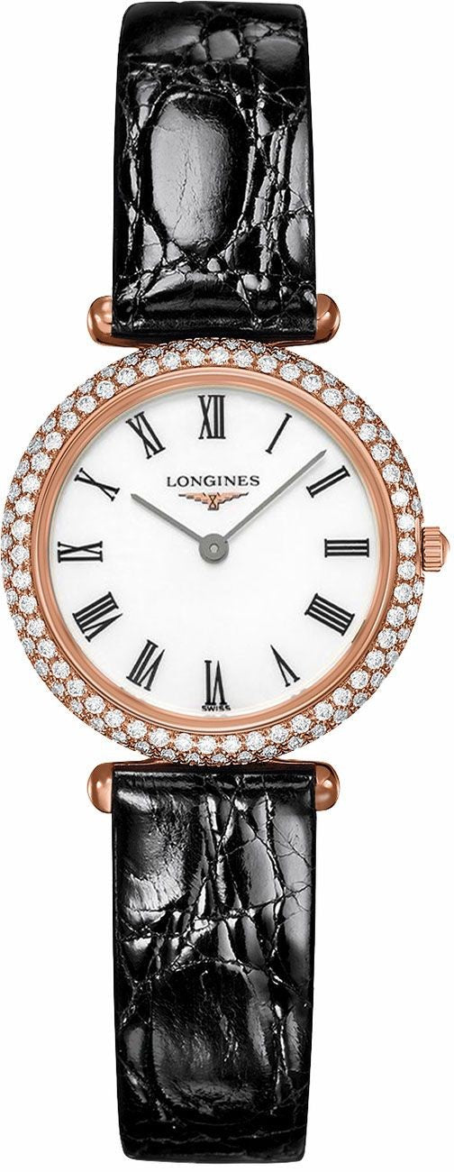 Longines La Grande Classique Diamond Bezel Luxury Women's Watch L4.307.9.81.0