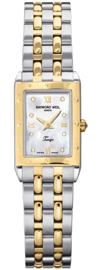 Raymond Weil Tango Stainless Steel & Yellow Gold Women's Watch 5971-STP-00995