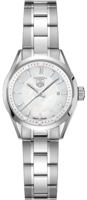 Tag Heuer Carrera Mother of Pearl 27mm Women's Watch WV1415.BA0793